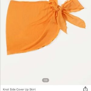 SHEIN knot tied cover ups